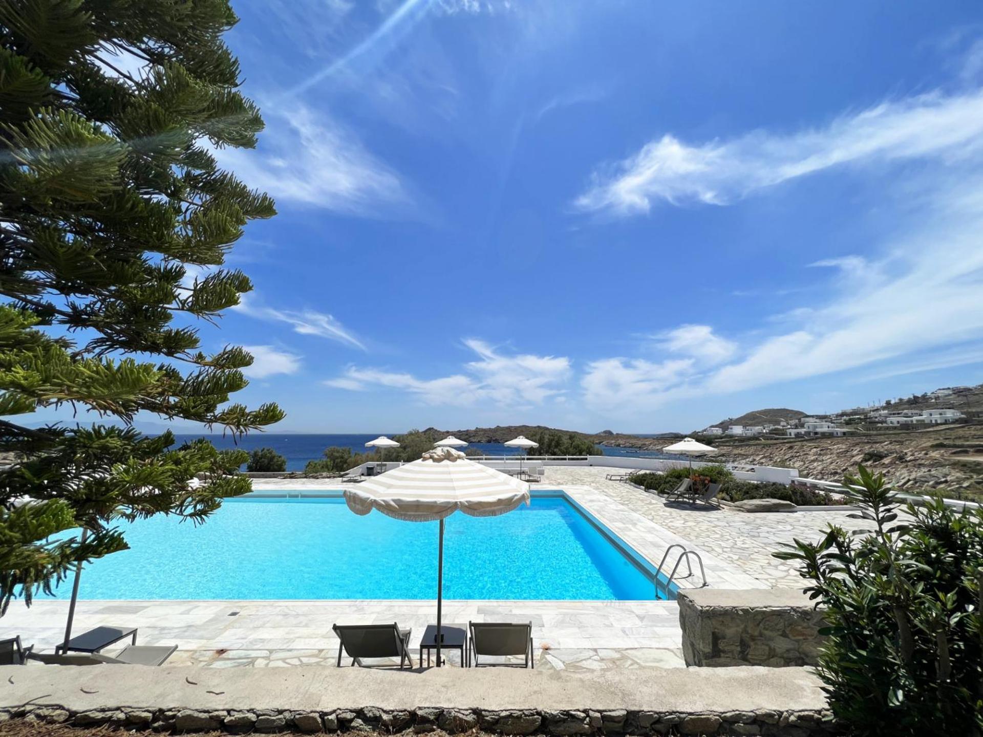 Sandy Side Mykonos By Angelsgroup Villa Mykonos Town Exterior foto